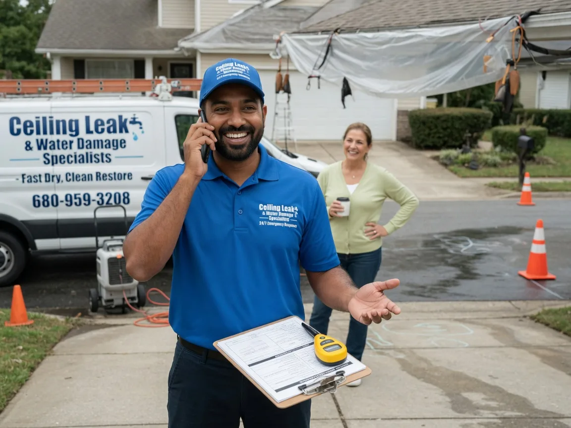 Ceiling Leak Cleanup Ewing, KY FAQs